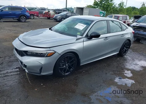 2025 Honda Civic Sport from USA, damaged, VIN 2HGFE2F54SH555365